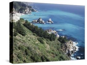 California, Big Sur Coast, the Central Coast Along the Pacific Ocean-Christopher Talbot Frank-Stretched Canvas