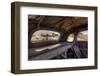 California, Bodie State Historic Park. Inside Abandoned Car Looking Out-Jaynes Gallery-Framed Photographic Print