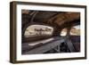 California, Bodie State Historic Park. Inside Abandoned Car Looking Out-Jaynes Gallery-Framed Photographic Print