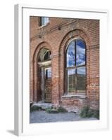 California, Bodie State Historic Park, Reflections in a Window-Christopher Talbot Frank-Framed Photographic Print