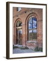 California, Bodie State Historic Park, Reflections in a Window-Christopher Talbot Frank-Framed Photographic Print