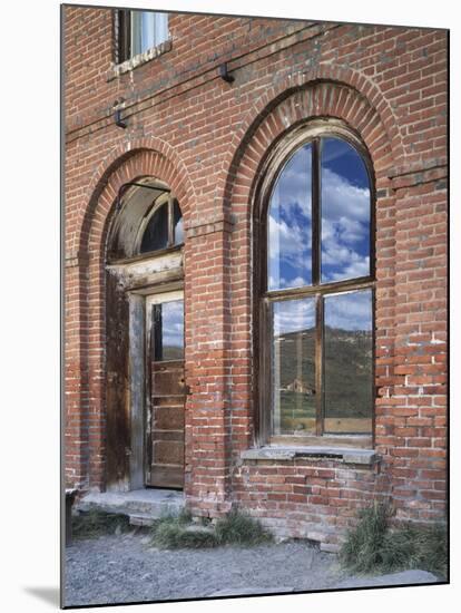 California, Bodie State Historic Park, Reflections in a Window-Christopher Talbot Frank-Mounted Photographic Print