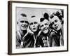 California Boy Scouts with Mohawk Haircuts-null-Framed Photo