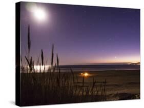 California Campout on a Empty Central Coast Beach-Daniel Kuras-Stretched Canvas