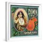 California, Carmen Brand Citrus Label-Lantern Press-Framed Art Print