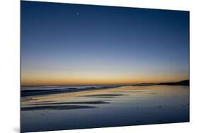 California, Carpinteria, Santa Barbara Channel, Beach at a Night-Alison Jones-Mounted Premium Photographic Print