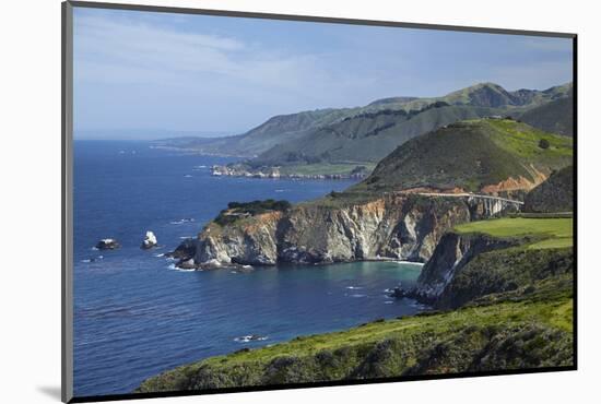California Central Coast, Big Sur, Pacific Coast Highway, Viewed from Hurricane Point-David Wall-Mounted Photographic Print