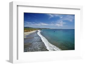 California Central Coast, San Simeon, William Randolph Hearst Memorial Beach-David Wall-Framed Photographic Print