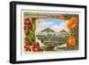 California Christmas, San Luis Obispo-null-Framed Art Print