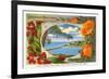 California Christmas, Torrey Pines-null-Framed Premium Giclee Print