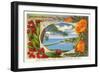 California Christmas, Torrey Pines-null-Framed Art Print