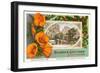 California Christmas, Yosemite-null-Framed Art Print