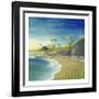 California Coast II-Megan Meagher-Framed Art Print