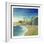 California Coast II-Megan Meagher-Framed Art Print