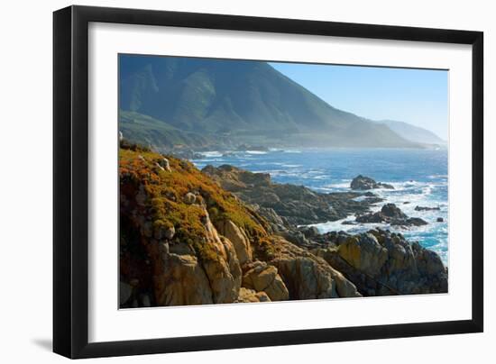 California Coast-Howard Ruby-Framed Photographic Print