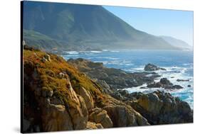 California Coast-Howard Ruby-Stretched Canvas
