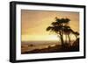 California Coast-Albert Bierstadt-Framed Giclee Print