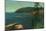 California Coast-Albert Bierstadt-Mounted Giclee Print