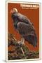 California Condor-Lantern Press-Mounted Art Print