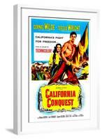 California Conquest-null-Framed Art Print