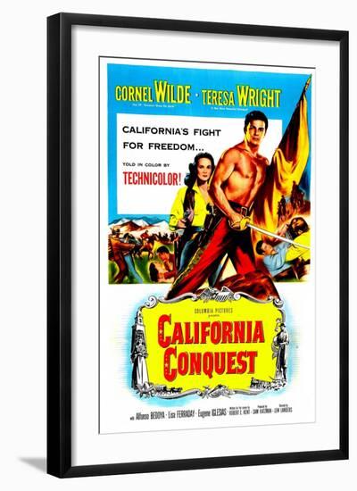 California Conquest-null-Framed Art Print