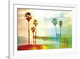 California Cool - Beach-Chuck Brody-Framed Giclee Print