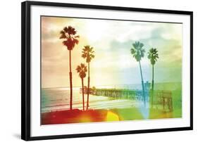 California Cool - Beach-Chuck Brody-Framed Giclee Print