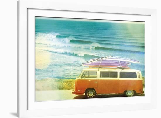 California Cool - Drive-Chuck Brody-Framed Giclee Print