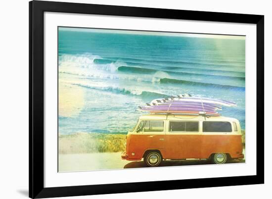 California Cool - Drive-Chuck Brody-Framed Giclee Print