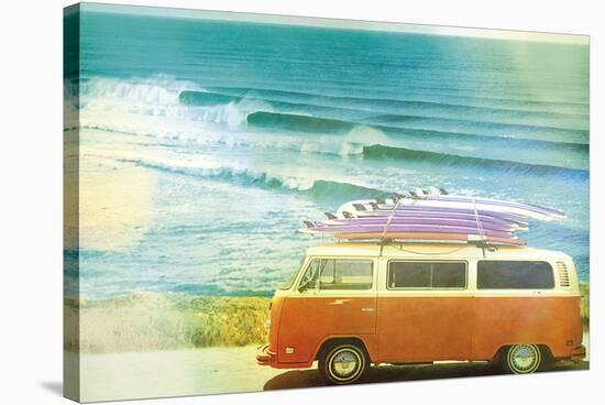 California Cool - Drive-Chuck Brody-Stretched Canvas