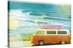 California Cool - Drive-Chuck Brody-Stretched Canvas