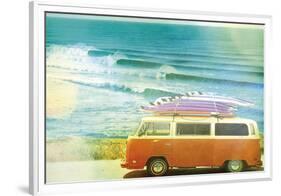 California Cool - Drive-Chuck Brody-Framed Stretched Canvas