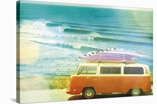 California Cool - Drive-Chuck Brody-Stretched Canvas