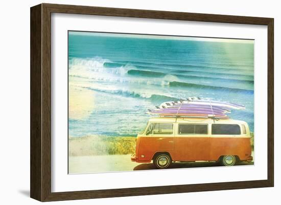 California Cool - Drive-Chuck Brody-Framed Giclee Print