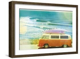 California Cool - Drive-Chuck Brody-Framed Giclee Print