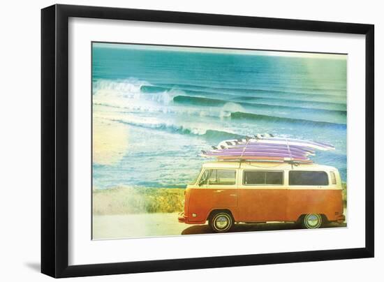 California Cool - Drive-Chuck Brody-Framed Giclee Print