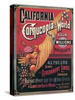 California , Cornucopia of the World, c.1880-null-Stretched Canvas