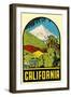 California Countryside-null-Framed Art Print