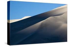 California. Death Valley National Park. Early Morning Light on Eureka Sand Dunes-Judith Zimmerman-Stretched Canvas
