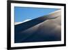 California. Death Valley National Park. Early Morning Light on Eureka Sand Dunes-Judith Zimmerman-Framed Photographic Print