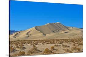 California. Death Valley National Park, South Eureka Dunes Road Scenery, Last Chance Mountain Range-Bernard Friel-Stretched Canvas