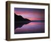 California, Death Valley National Park, Sunrise Reflects in Badwater-Christopher Talbot Frank-Framed Photographic Print