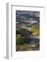 California. Death Valley National Park. Sunset Shadow on Sea of Sand Dunes, Mesquite Dunes-Judith Zimmerman-Framed Photographic Print