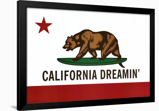 California Dreamin' Poster-null-Framed Poster