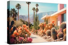 California Dreaming - Cactusland-Philippe HUGONNARD-Stretched Canvas