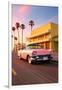 California Dreaming - L.A Pink Cadillac-Philippe HUGONNARD-Framed Photographic Print