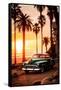 California Dreaming - Nostalgic Nocturne-Philippe HUGONNARD-Framed Stretched Canvas