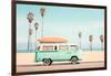 California Dreaming - Pacific VW Van-Philippe HUGONNARD-Framed Photographic Print