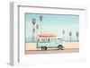 California Dreaming - Pacific VW Van-Philippe HUGONNARD-Framed Photographic Print