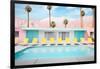 California Dreaming - Palm Springs Pool Day-Philippe HUGONNARD-Framed Photographic Print